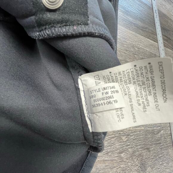 UA Under Armour‎ Virginia Tech Hokies Gray Men 2XL Deep Pile Fleece Snap Sweater - Picture 4 of 9